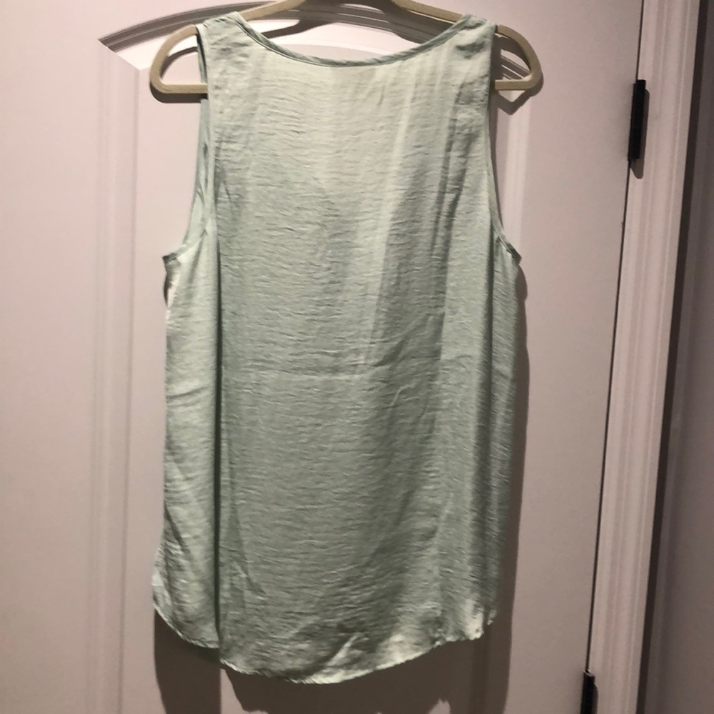 ModCloth Mint Green Ruffle Blouse - Picture 4 of 6
